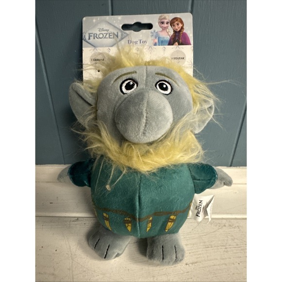 NEW! Disney's Frozen‎ TROLL DOG TOY PLUSH w/ CRINKLE SQUEAKER Heavy Duty, S M L - Picture 2 of 4